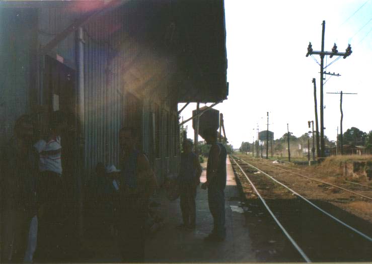 estacion de tren en Guira de Melena